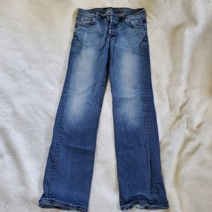 7 For All Mankind Standard Boot Cut Jeans, Sz 31